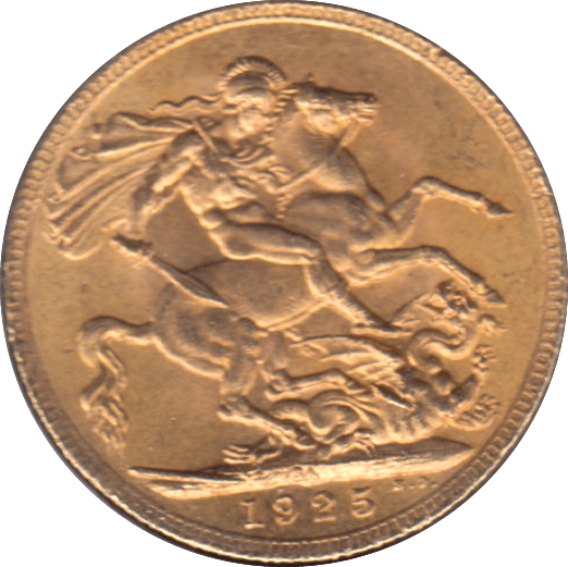 1925 GOLD SOVEREIGN PRETORIA MINT( AUNC ) - SOVEREIGN - Cambridgeshire Coins