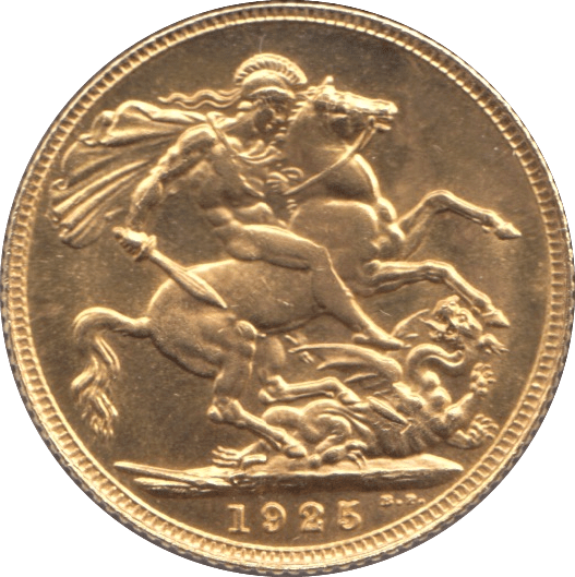 1925 GOLD SOVEREIGN ( UNC ) - SOVEREIGN - Cambridgeshire Coins