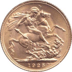 1925 GOLD SOVEREIGN ( UNC ) - SOVEREIGN - Cambridgeshire Coins
