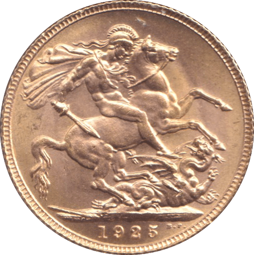 1925 GOLD SOVEREIGN ( UNC ) - SOVEREIGN - Cambridgeshire Coins