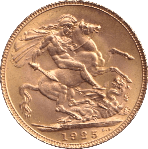 1925 GOLD SOVEREIGN ( UNC ) - SOVEREIGN - Cambridgeshire Coins