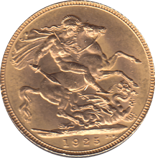 1925 GOLD SOVEREIGN ( UNC ) - Sovereign - Cambridgeshire Coins