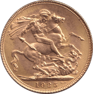 1925 GOLD SOVEREIGN ( UNC ) - SOVEREIGN - Cambridgeshire Coins