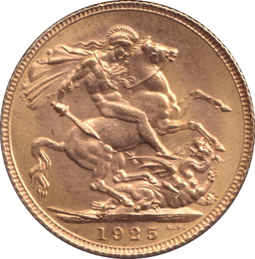 1925 GOLD SOVEREIGN ( UNC ) - SOVEREIGN - Cambridgeshire Coins