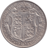 1925 HALFCROWN ( FINE ) - HALFCROWN - Cambridgeshire Coins