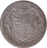 1925 HALFCROWN ( FINE ) - HALFCROWN - Cambridgeshire Coins