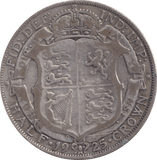 1925 HALFCROWN ( FINE ) - Halfcrown - Cambridgeshire Coins