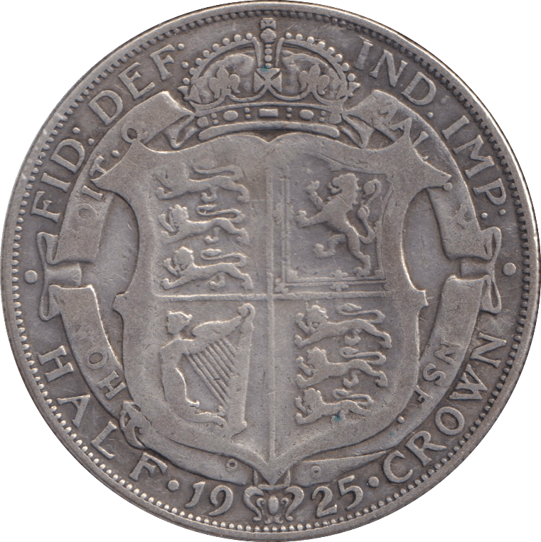1925 HALFCROWN ( FINE ) - WORLD COINS - Cambridgeshire Coins