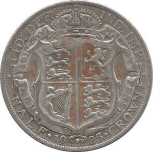 1925 HALFCROWN ( GF ) - Halfcrown - Cambridgeshire Coins