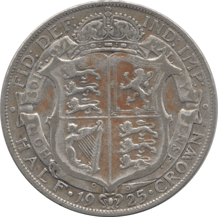 1925 HALFCROWN ( GF ) - Halfcrown - Cambridgeshire Coins