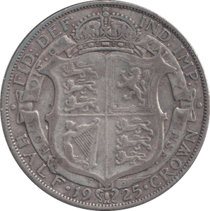 1925 HALFCROWN ( GF ) - Halfcrown - Cambridgeshire Coins