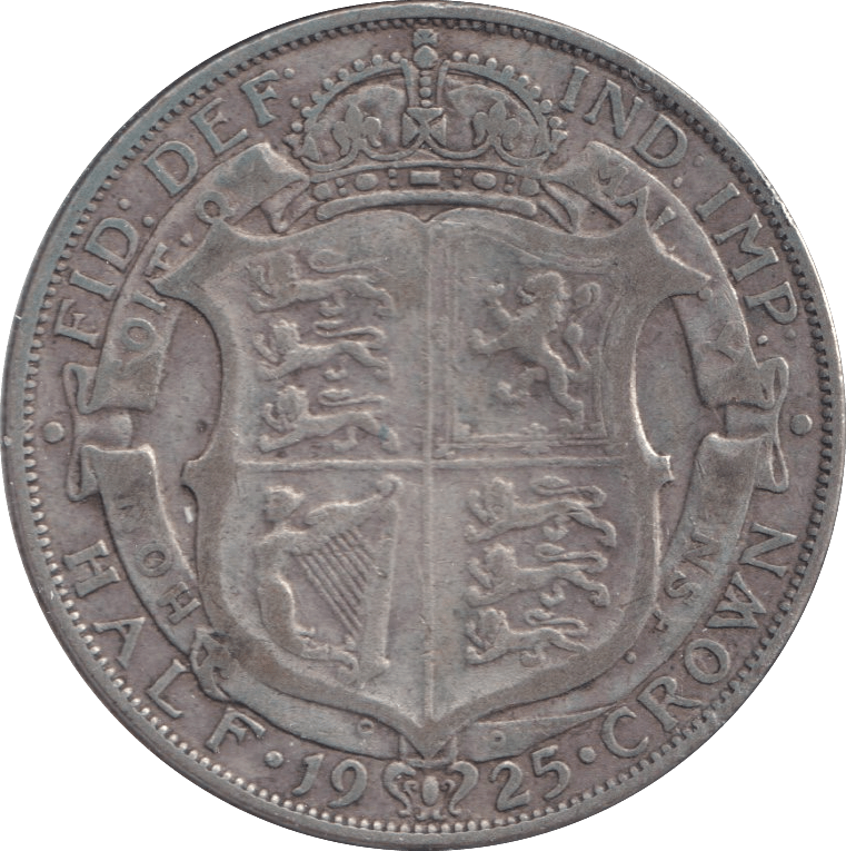 1925 HALFCROWN ( GF ) - Halfcrown - Cambridgeshire Coins