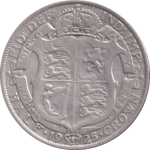 1925 HALFCROWN ( NF ) - HALFCROWN - Cambridgeshire Coins