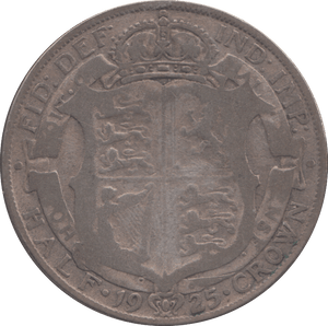 1925 HALFCROWN ( NF ) - HALFCROWN - Cambridgeshire Coins