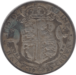 1925 HALFCROWN ( NF ) - HALFCROWN - Cambridgeshire Coins