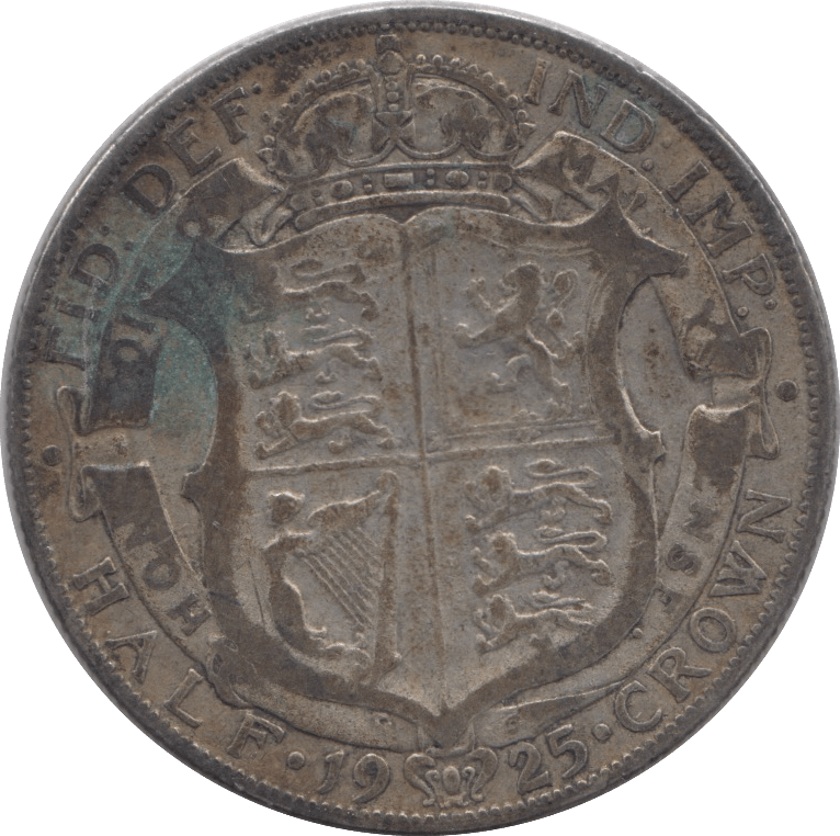 1925 HALFCROWN ( NF ) - HALFCROWN - Cambridgeshire Coins
