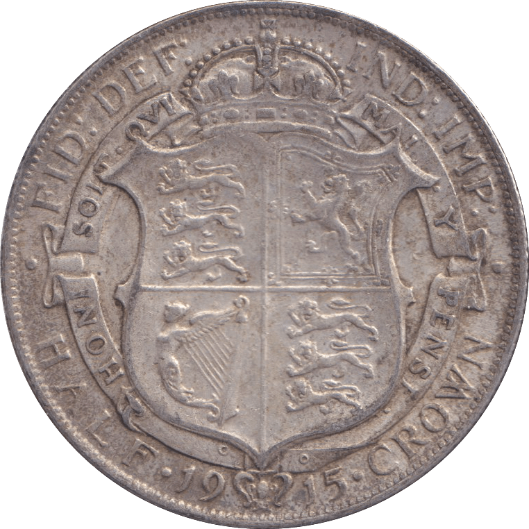 1925 HALFCROWN ( VF ) - HALFCROWN - Cambridgeshire Coins