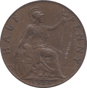 1925 HALFPENNY ( EF ) - HALFPENNY - Cambridgeshire Coins