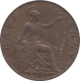 1925 HALFPENNY ( EF ) - HALFPENNY - Cambridgeshire Coins