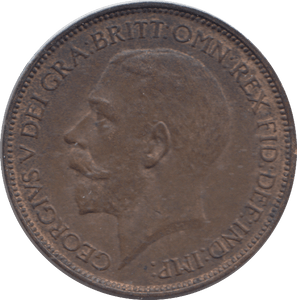 1925 HALFPENNY ( EF ) - HALFPENNY - Cambridgeshire Coins