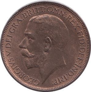 1925 HALFPENNY ( UNC ) - HALFPENNY - Cambridgeshire Coins