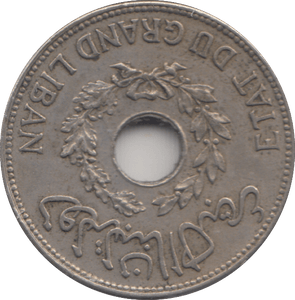 1925 LEBANON PIASTRE - WORLD COINS - Cambridgeshire Coins