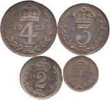 1925 MAUNDY SET GEORGE V - Maundy Set - Cambridgeshire Coins