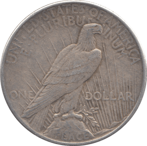 1925 PEACE DOLLAR USA - WORLD COINS - Cambridgeshire Coins
