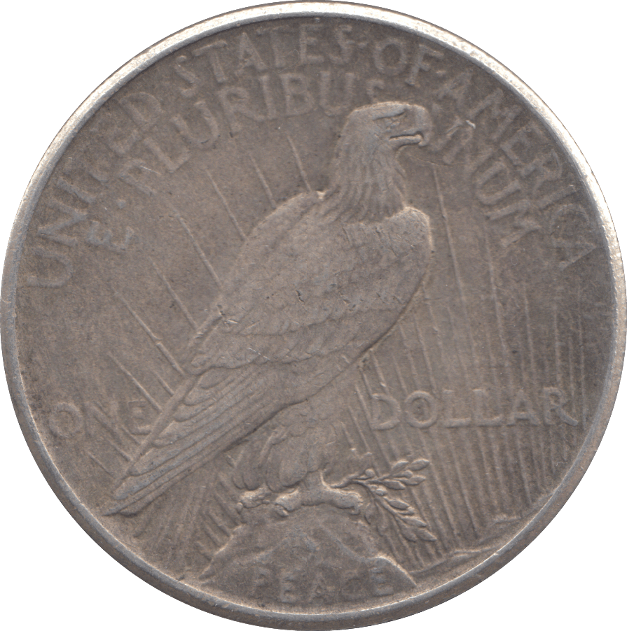 1925 PEACE DOLLAR USA - WORLD COINS - Cambridgeshire Coins