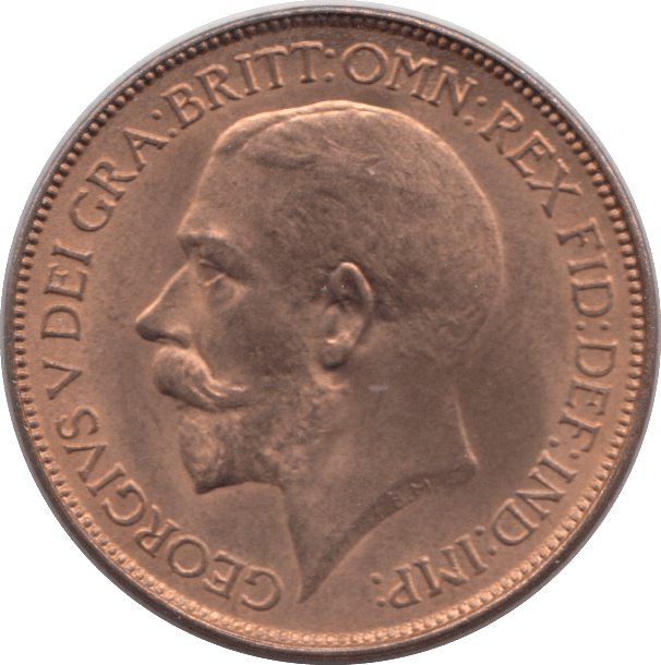 1925 PENNY ( UNC ) - Penny - Cambridgeshire Coins