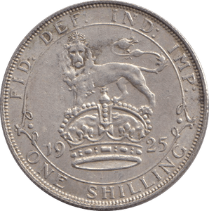 1925 SHILLING ( GVF ) - SHILLING - Cambridgeshire Coins