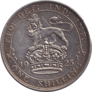 1925 SHILLING ( GVF ) - SHILLING - Cambridgeshire Coins