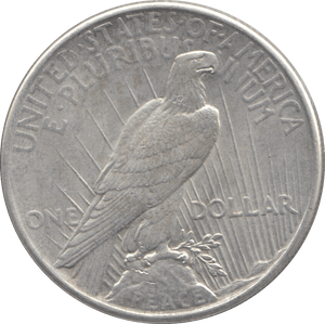 1925 SILVER ONE DOLLAR USA - SILVER WORLD COINS - Cambridgeshire Coins