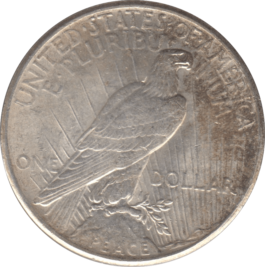 1925 SILVER PEACE DOLLAR PHILADELPHIA MINT - SILVER WORLD COINS - Cambridgeshire Coins