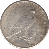 1925 SILVER PEACE DOLLAR PHILADELPHIA MINT - SILVER WORLD COINS - Cambridgeshire Coins