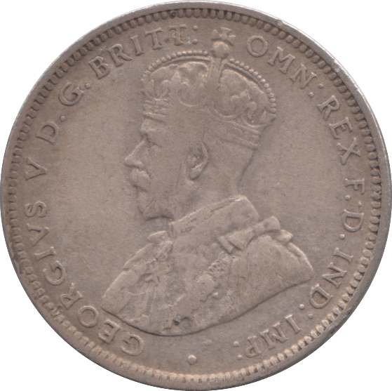 1925 SILVER SHILLING AUSTRALIA - SILVER WORLD COINS - Cambridgeshire Coins