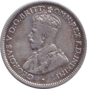 1925 SILVER SIXPENCE AUSTRALIA - SILVER WORLD COINS - Cambridgeshire Coins