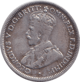 1925 SILVER SIXPENCE AUSTRALIA - SILVER WORLD COINS - Cambridgeshire Coins
