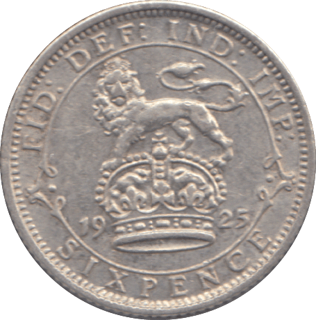 1925 SIXPENCE ( AUNC ) - SIXPENCE - Cambridgeshire Coins