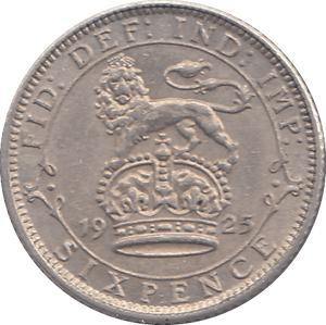 1925 SIXPENCE ( EF ) - SIXPENCE - Cambridgeshire Coins