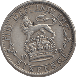 1925 SIXPENCE ( FAIR ) - SIXPENCE - Cambridgeshire Coins