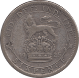 1925 SIXPENCE ( FINE ) - Sixpence - Cambridgeshire Coins
