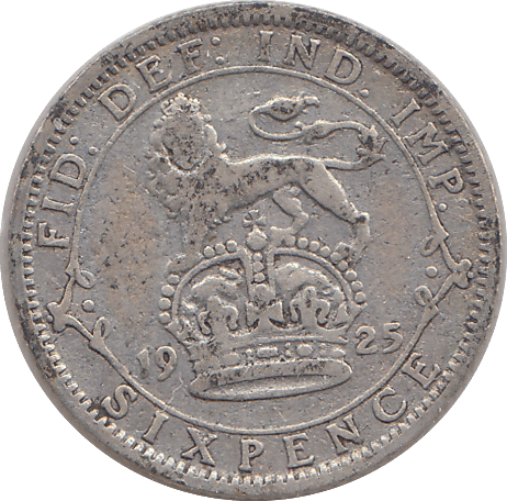1925 SIXPENCE ( GF ) - SIXPENCE - Cambridgeshire Coins
