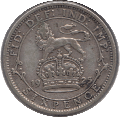 1925 SIXPENCE ( GF ) - Sixpence - Cambridgeshire Coins