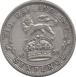 1925 SIXPENCE ( GF ) - WORLD COINS - Cambridgeshire Coins