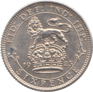 1925 SIXPENCE ( UNC ) - Sixpence - Cambridgeshire Coins