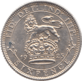 1925 SIXPENCE ( UNC ) - Sixpence - Cambridgeshire Coins
