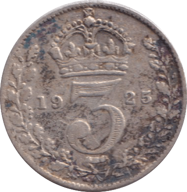 1925 THREEPENCE ( FINE ) - THREEPENCE - Cambridgeshire Coins