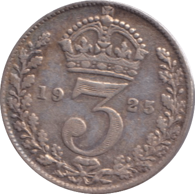 1925 THREEPENCE ( GF ) - THREEPENCE - Cambridgeshire Coins