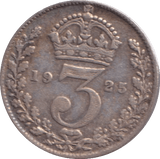1925 THREEPENCE ( GF ) - THREEPENCE - Cambridgeshire Coins